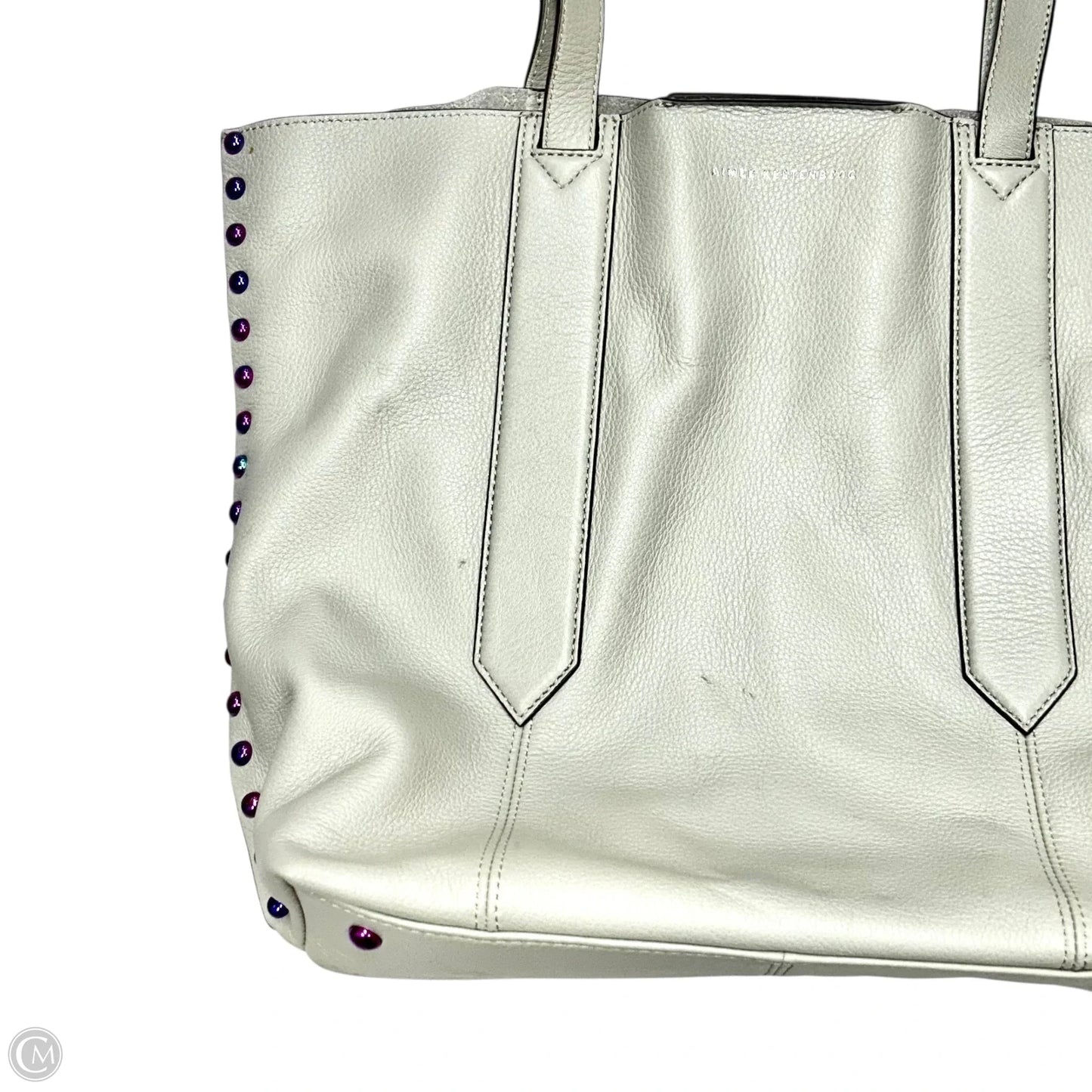 Handbag Leather By Aimee Kestenberg, Size: Medium