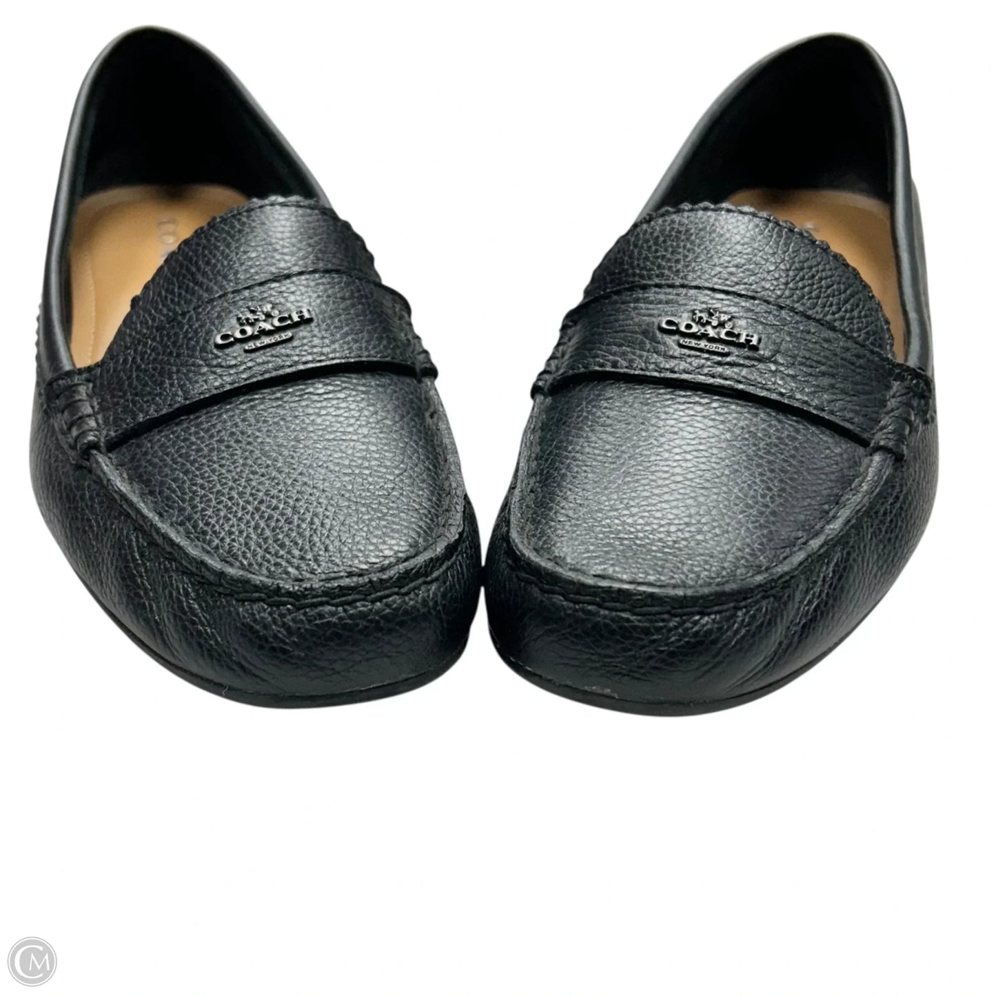Shoes Designer By Coach In Black, Size: 10
