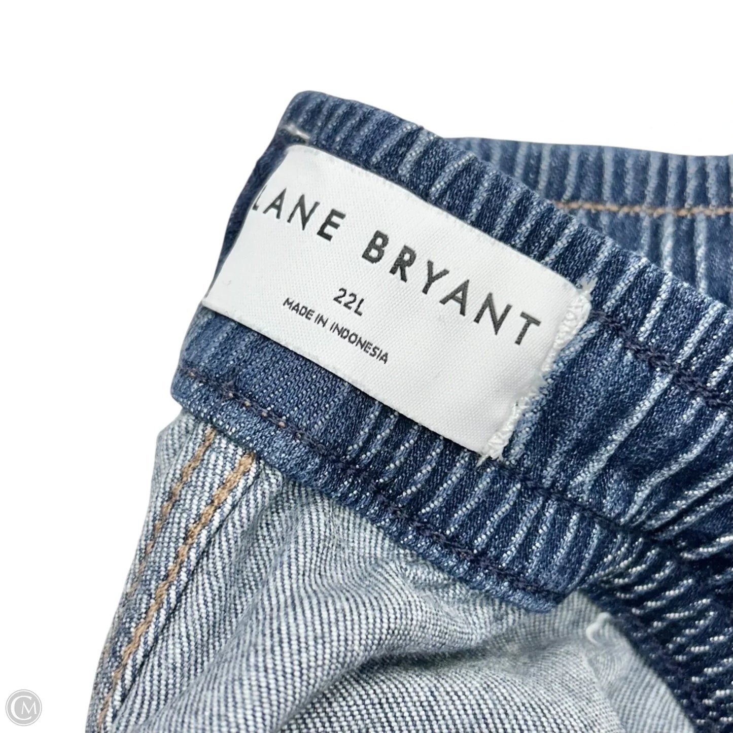 Jeans Wide Leg By Lane Bryant In Blue Denim, Size: 22L