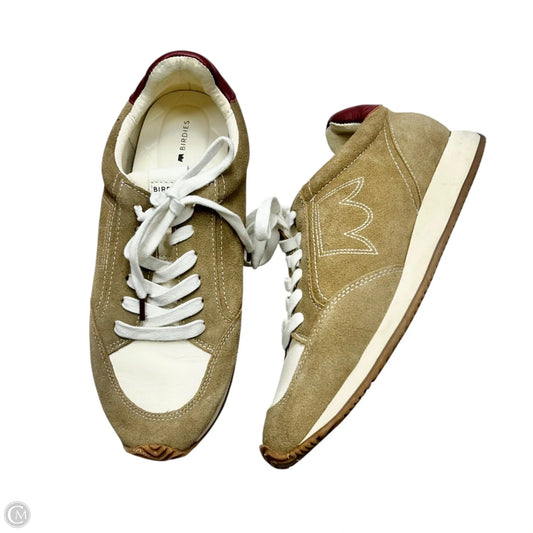 Shoes Sneakers By Birdies In Brown & Cream, Size: 9