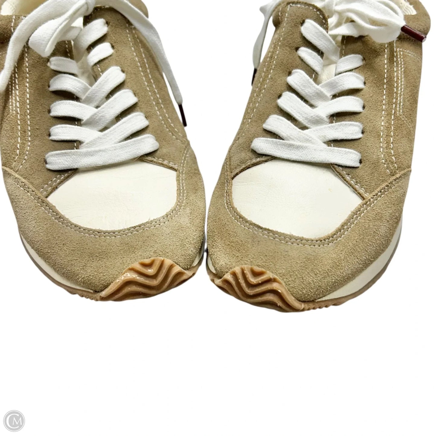 Shoes Sneakers By Birdies In Brown & Cream, Size: 9