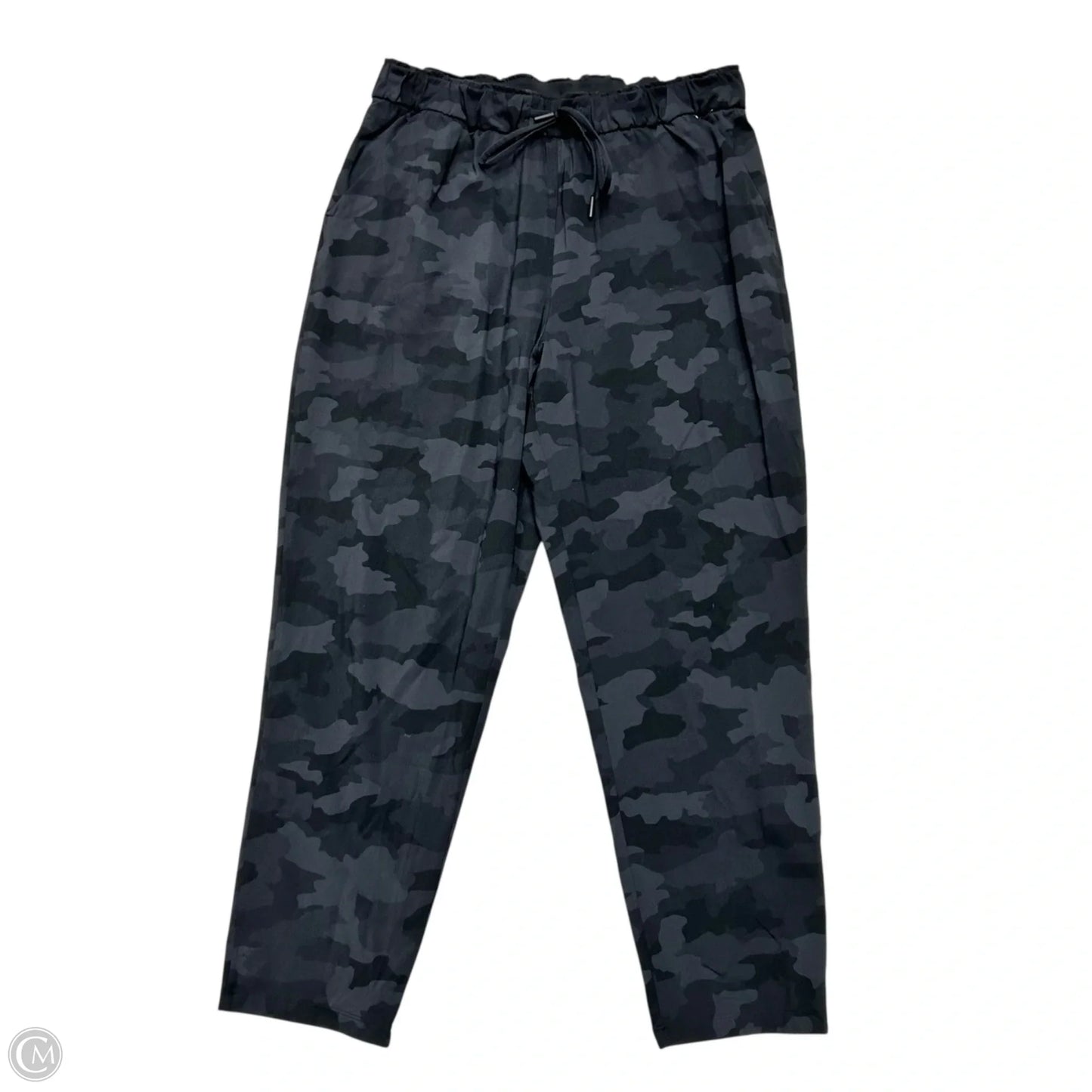 Athletic Pants By Lululemon In Camouflage Print, Size: L