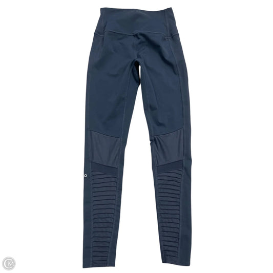 Athletic Leggings By Alo In Grey, Size: S