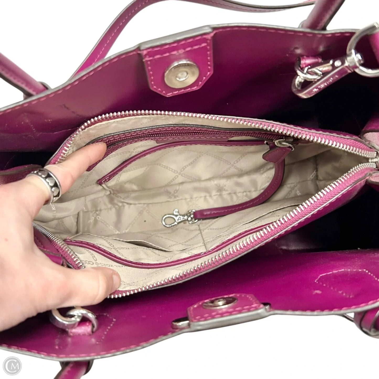 Handbag Designer By Michael Kors, Size: Small