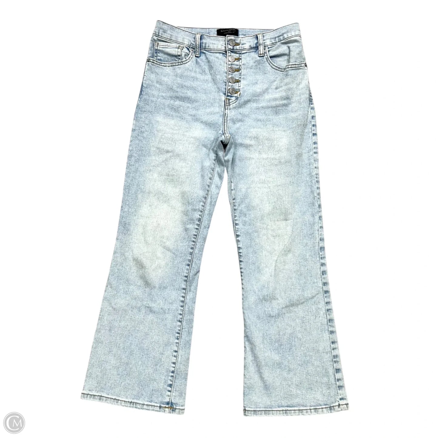 Jeans Boot Cut By Banana Republic In Blue Denim, Size: 6