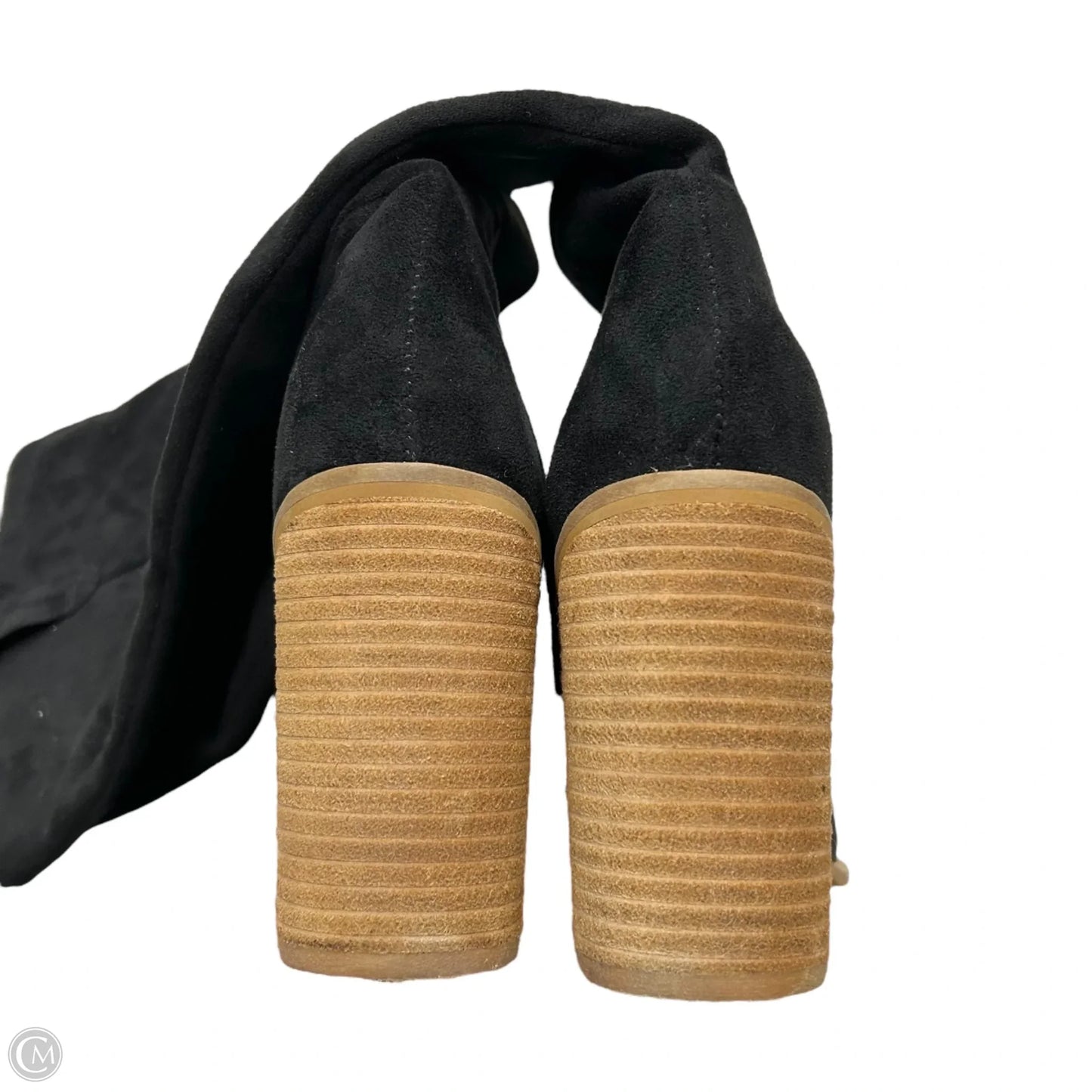 Boots Knee Heels By Oasis Society In Black, Size: 8