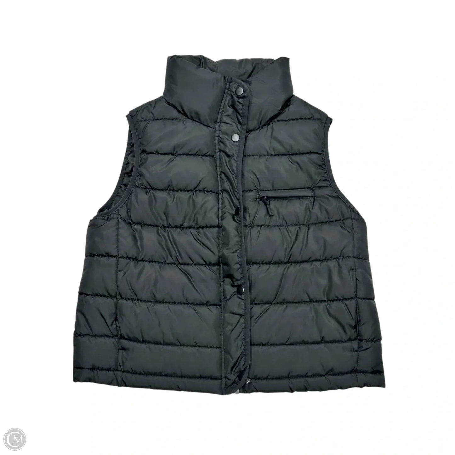 Vest Puffer & Quilted By Ci Sono In Black, Size: M