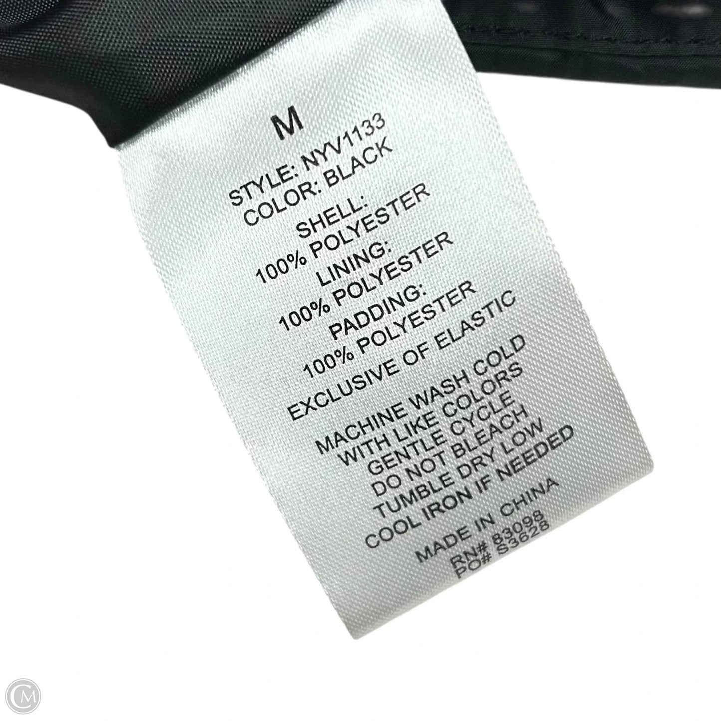 Vest Puffer & Quilted By Ci Sono In Black, Size: M