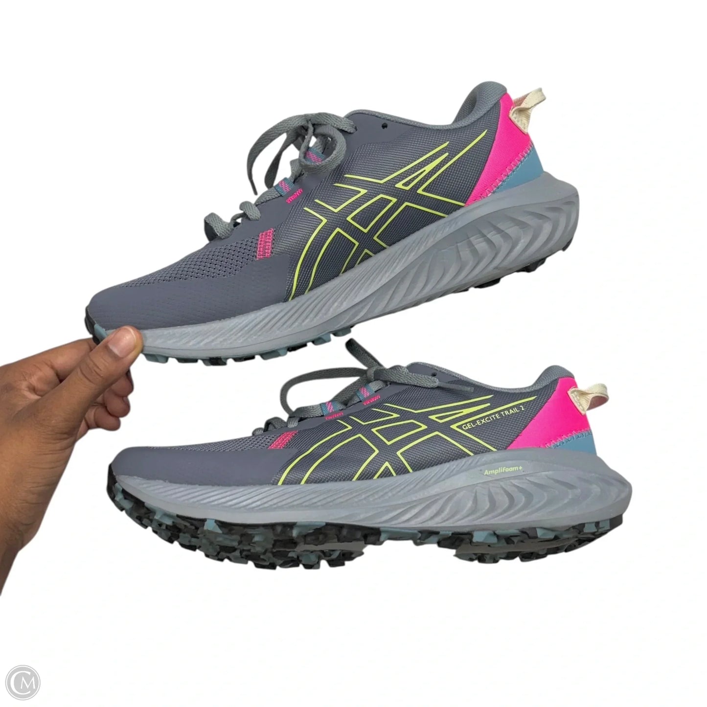 Shoes Athletic By Asics In Grey, Size: 8.5