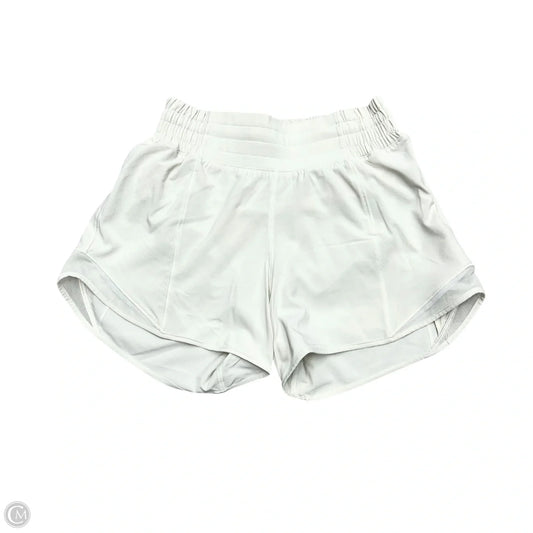 Athletic Shorts By Lululemon In Ivory, Size: Xs