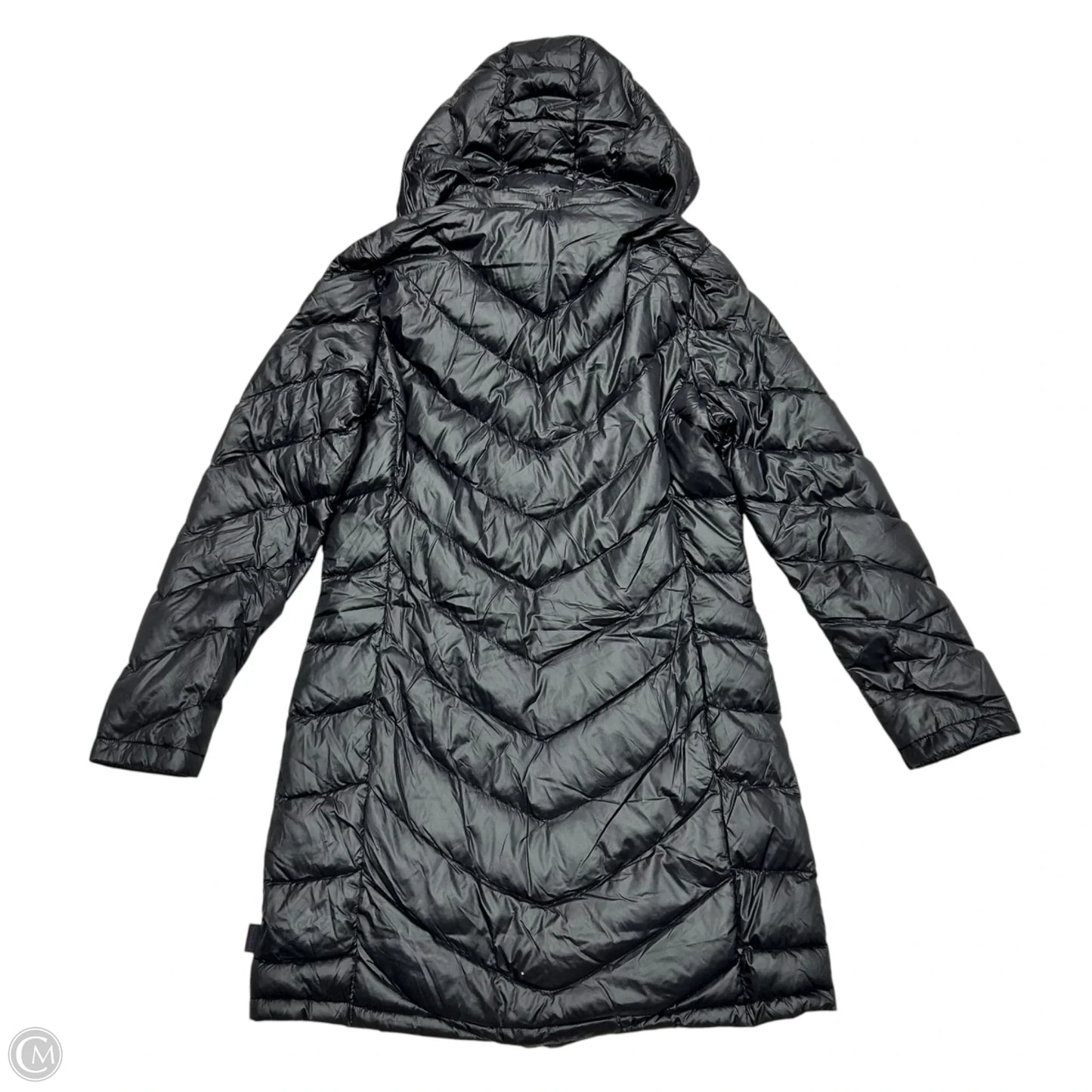 Jacket Puffer & Quilted By Calvin Klein In Black, Size: M