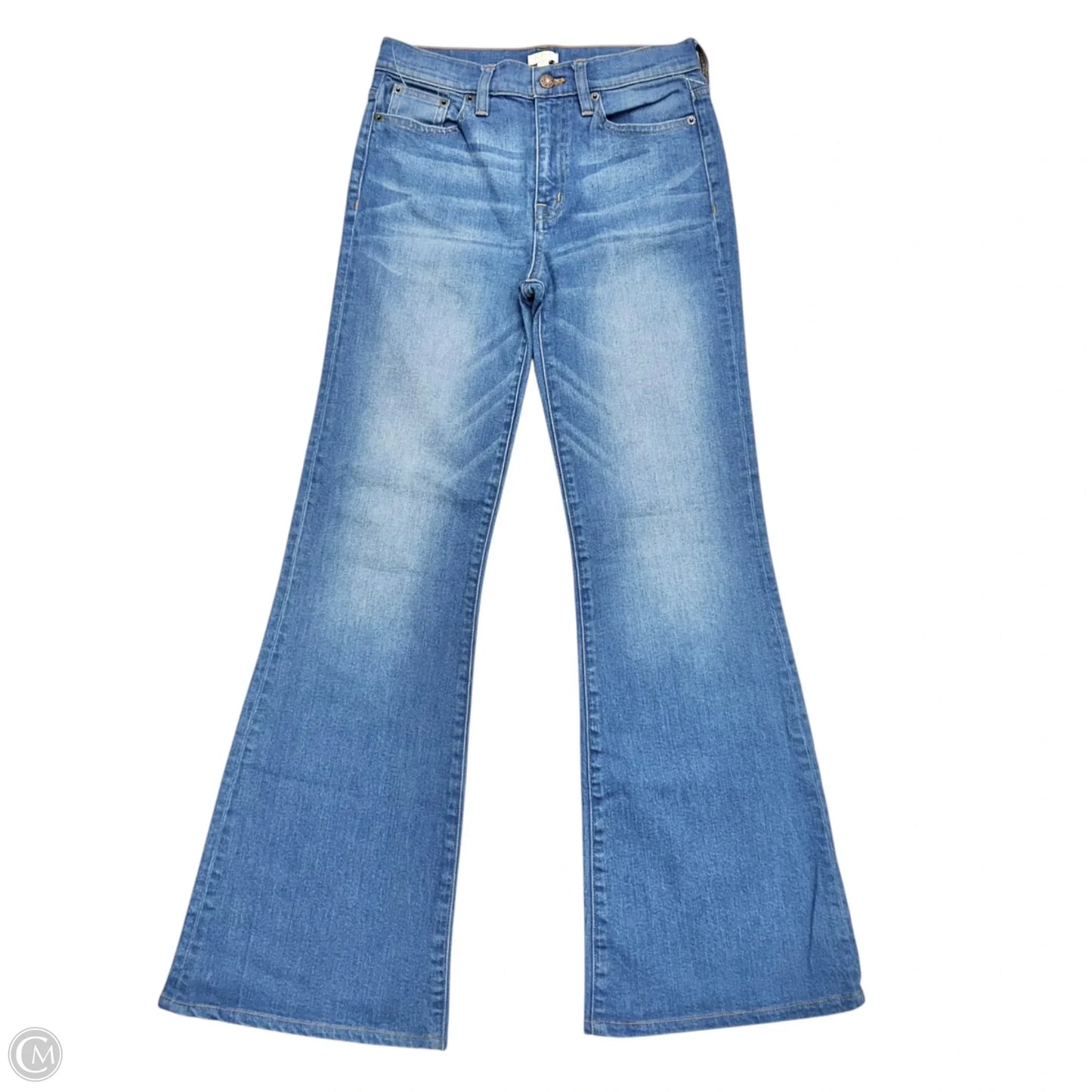 Jeans Boot Cut By J. Crew In Blue Denim, Size: 4