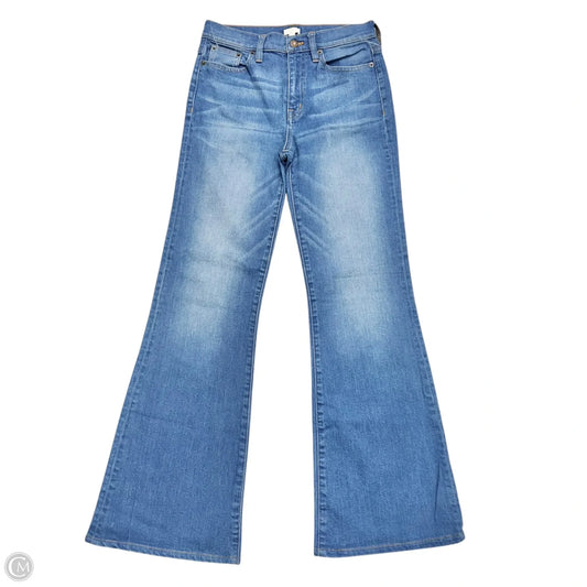 Jeans Boot Cut By J. Crew In Blue Denim, Size: 4