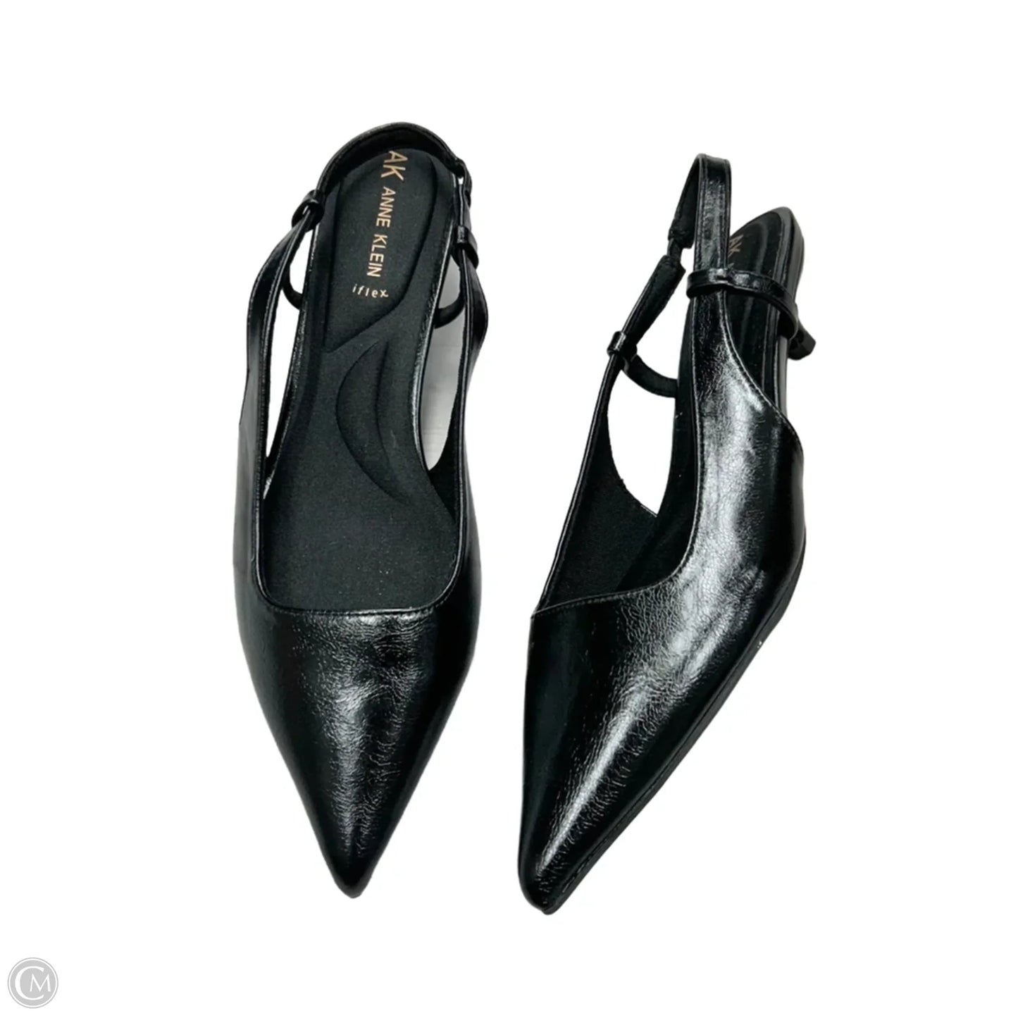 Shoes Heels Kitten By Anne Klein In Black, Size: 7.5