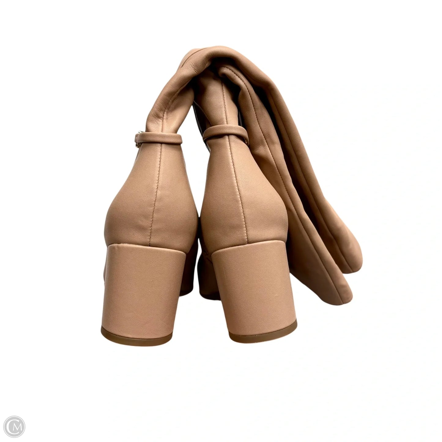 Boots Mid-calf Heels By Naturalizer In Tan, Size: 7