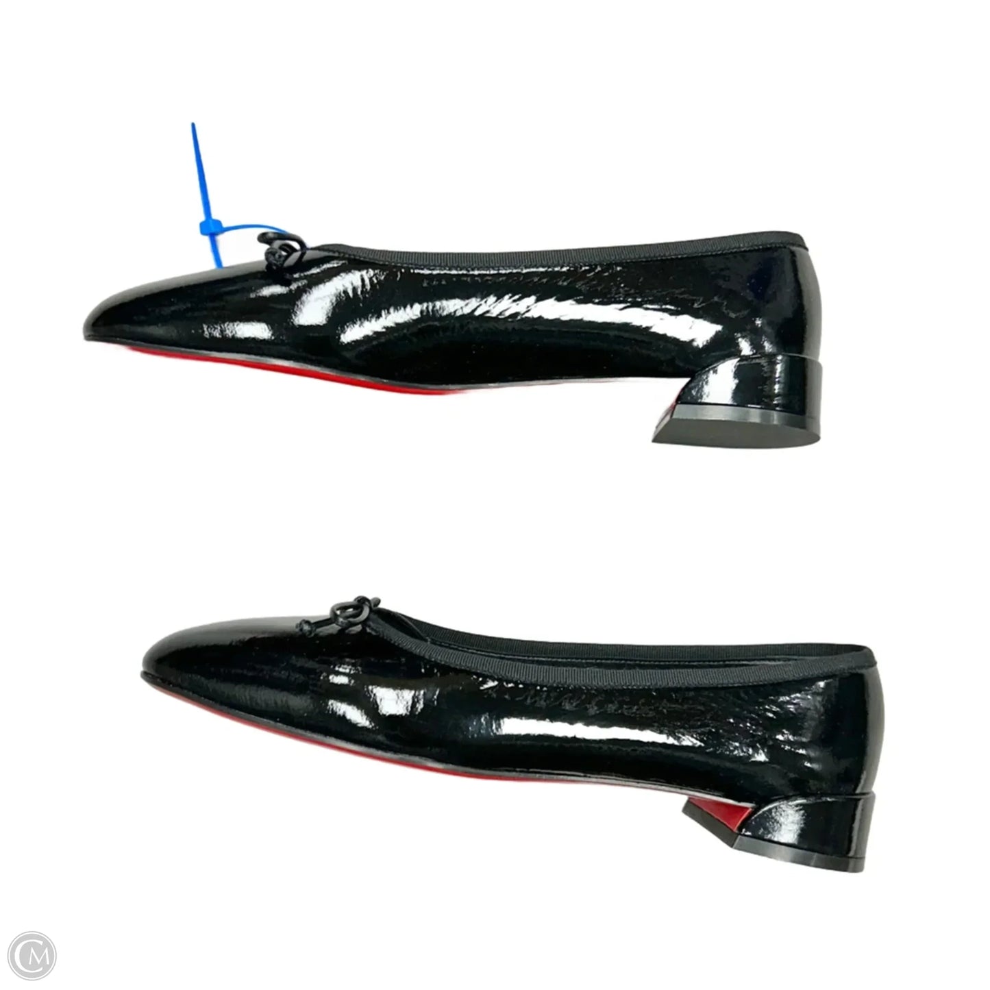 Shoes Luxury Designer By Christian Louboutin In Black, Size: 9