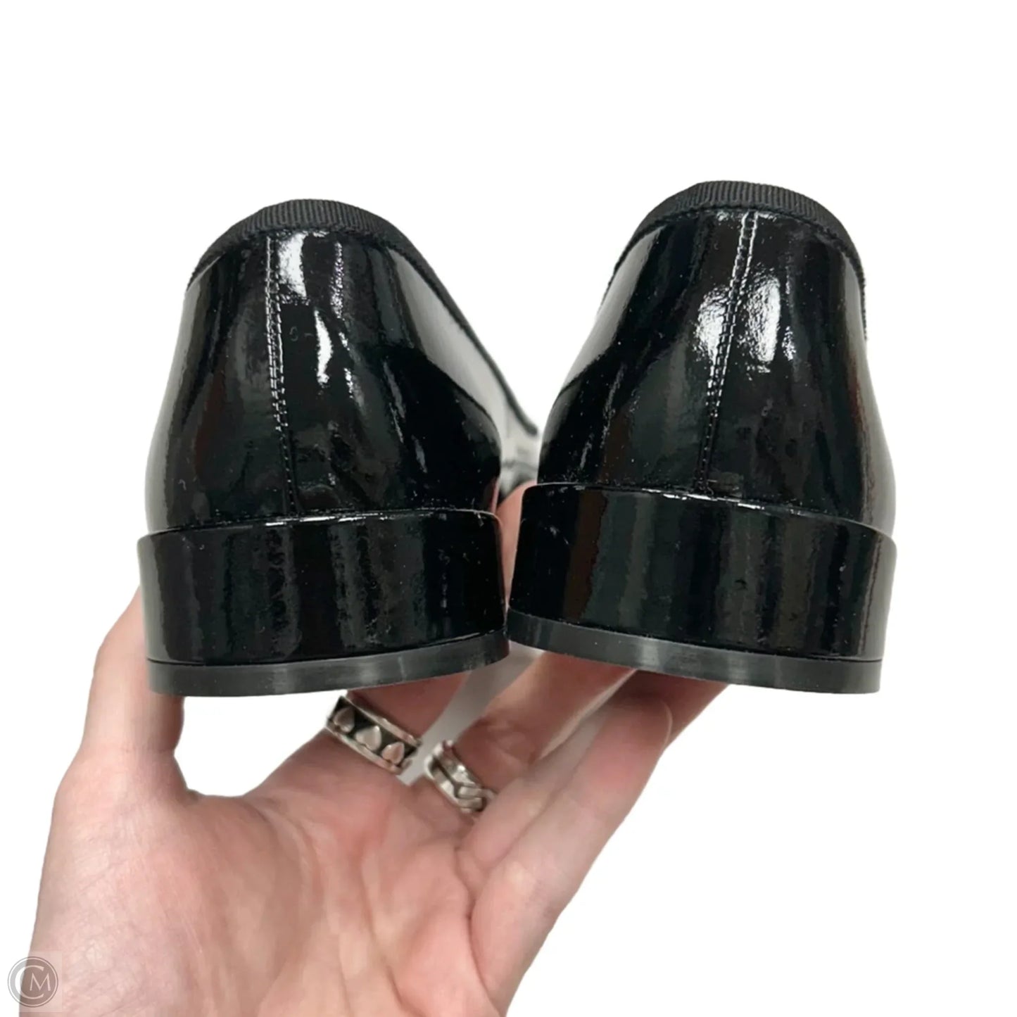 Shoes Luxury Designer By Christian Louboutin In Black, Size: 9