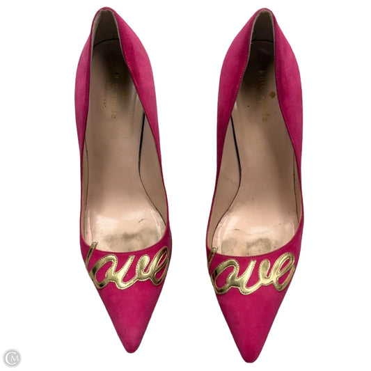 Shoes Designer By Kate Spade In Pink, Size: 9.5