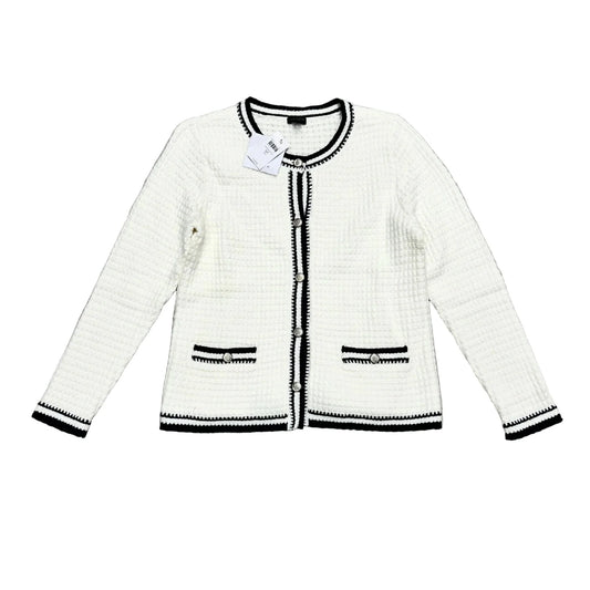 Sweater Cardigan By J. Jill In White, Size: Sp