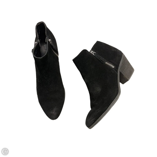Boots Designer By Frye In Black, Size: 7