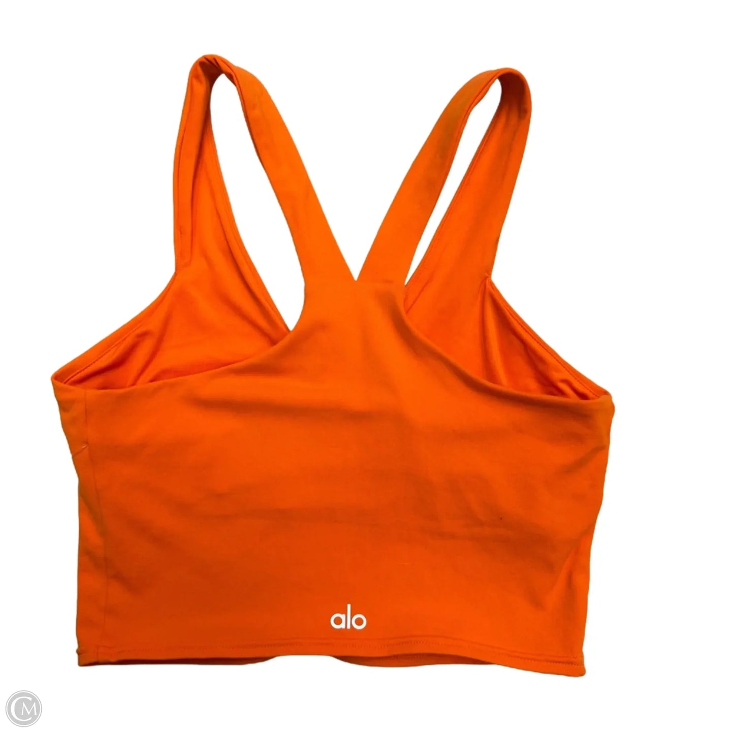 Athletic Bra By Alo In Orange, Size: M