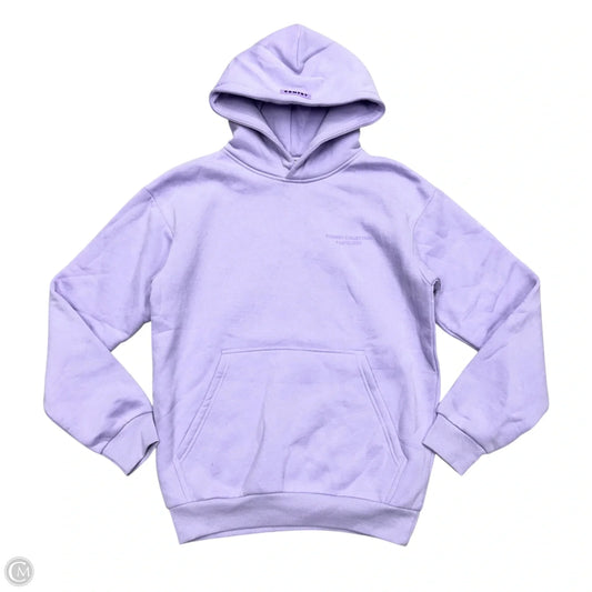 Sweatshirt Hoodie By Comfrt In Purple, Size: Xs