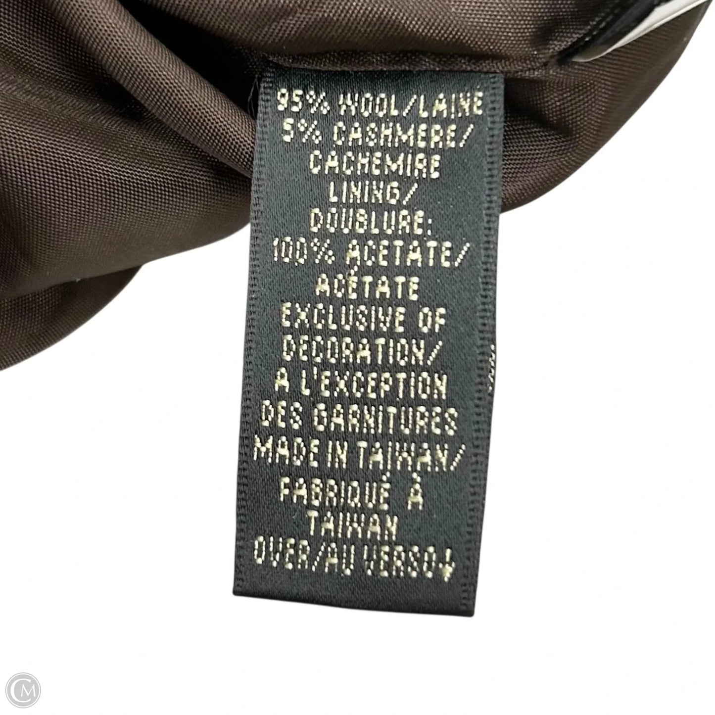 Blazer By Dana Buchman In Brown, Size: Sp