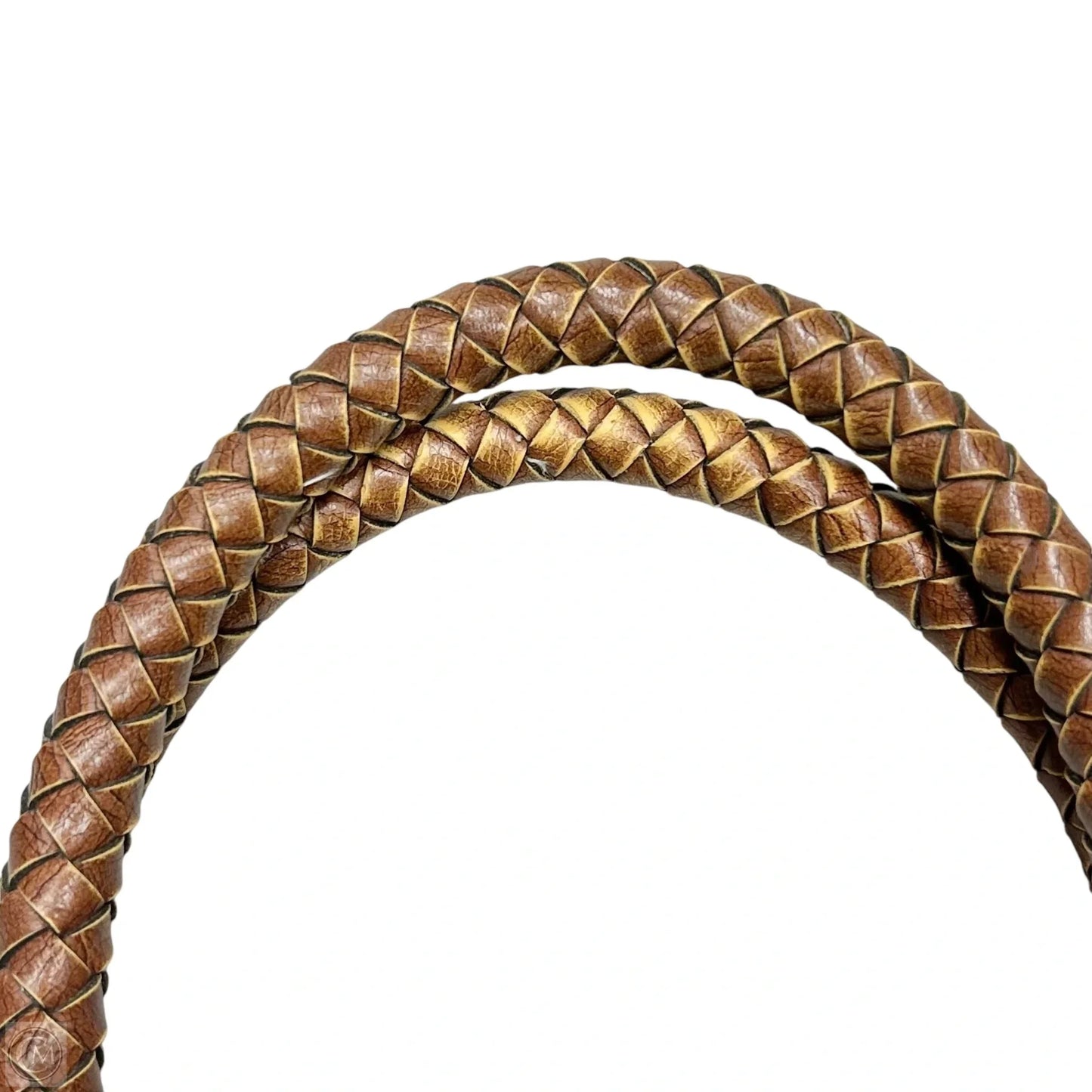 Handbag Leather By Fossil, Size: Medium