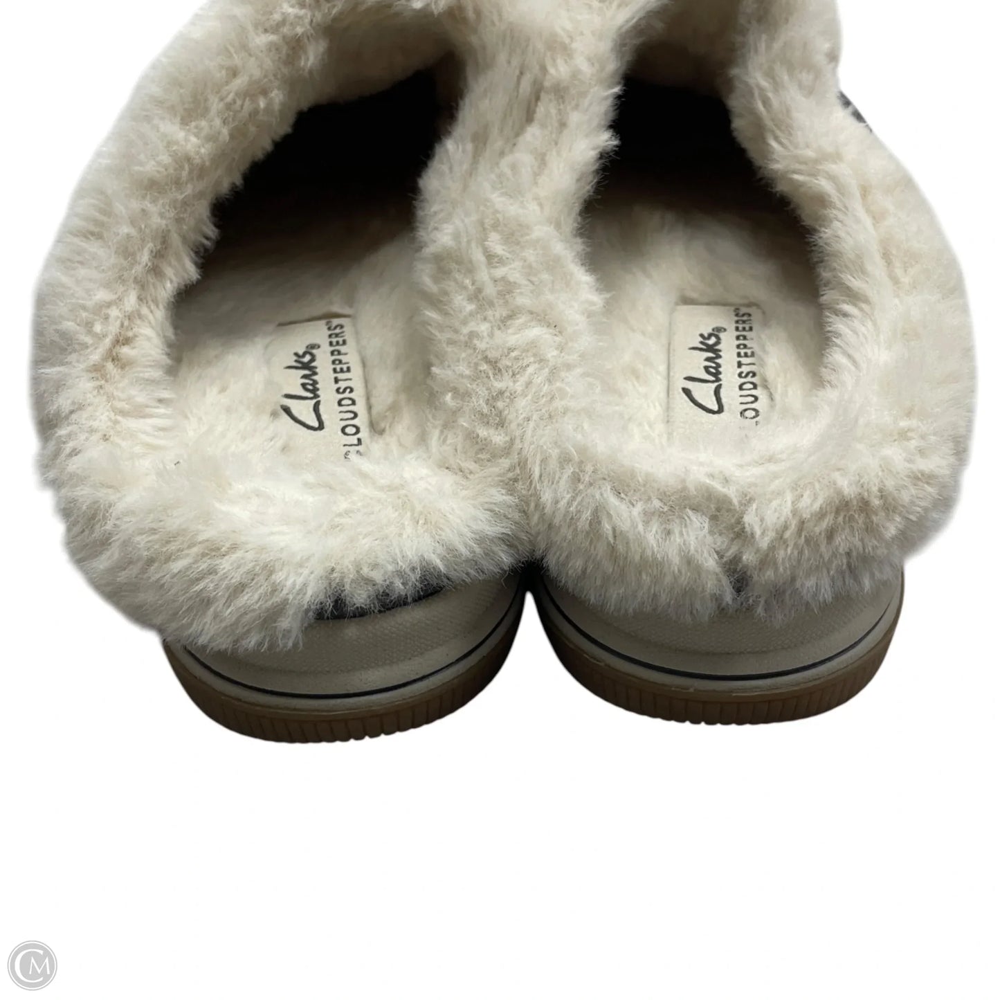 Shoes Flats By Clarks In Grey, Size: 7.5