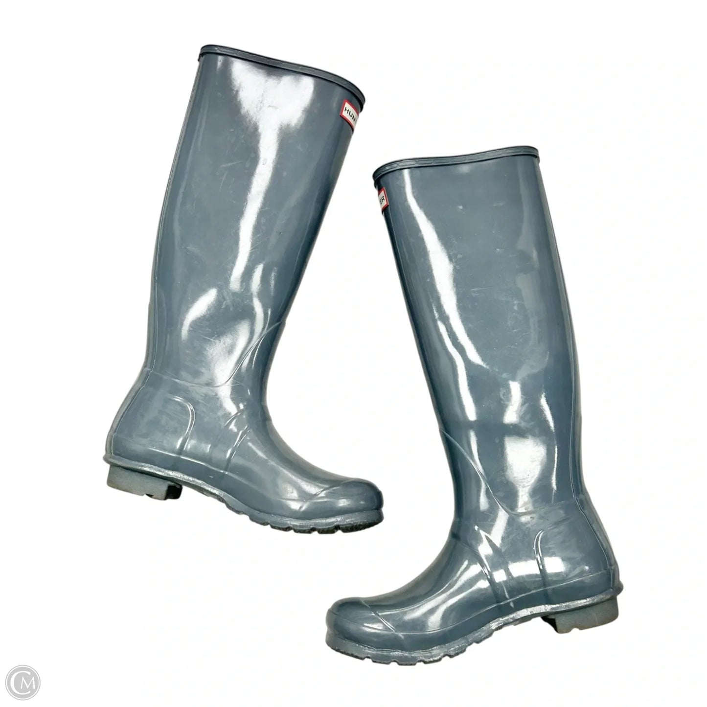 Boots Rain By Hunter In Grey, Size: 8