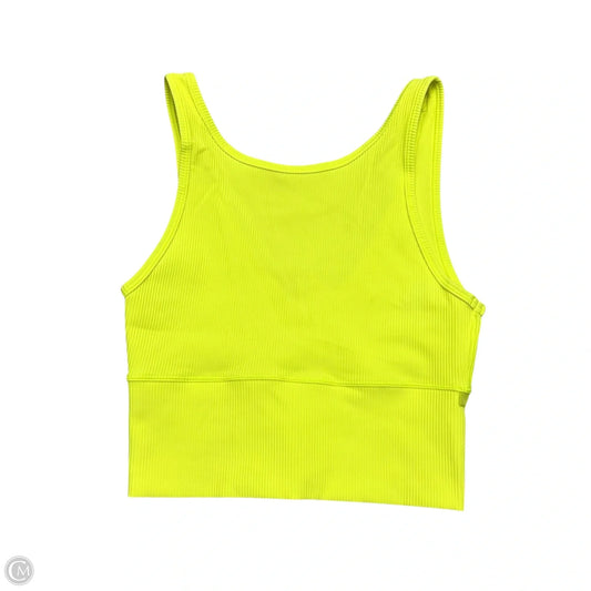Athletic Bra By Lululemon In Yellow, Size: S