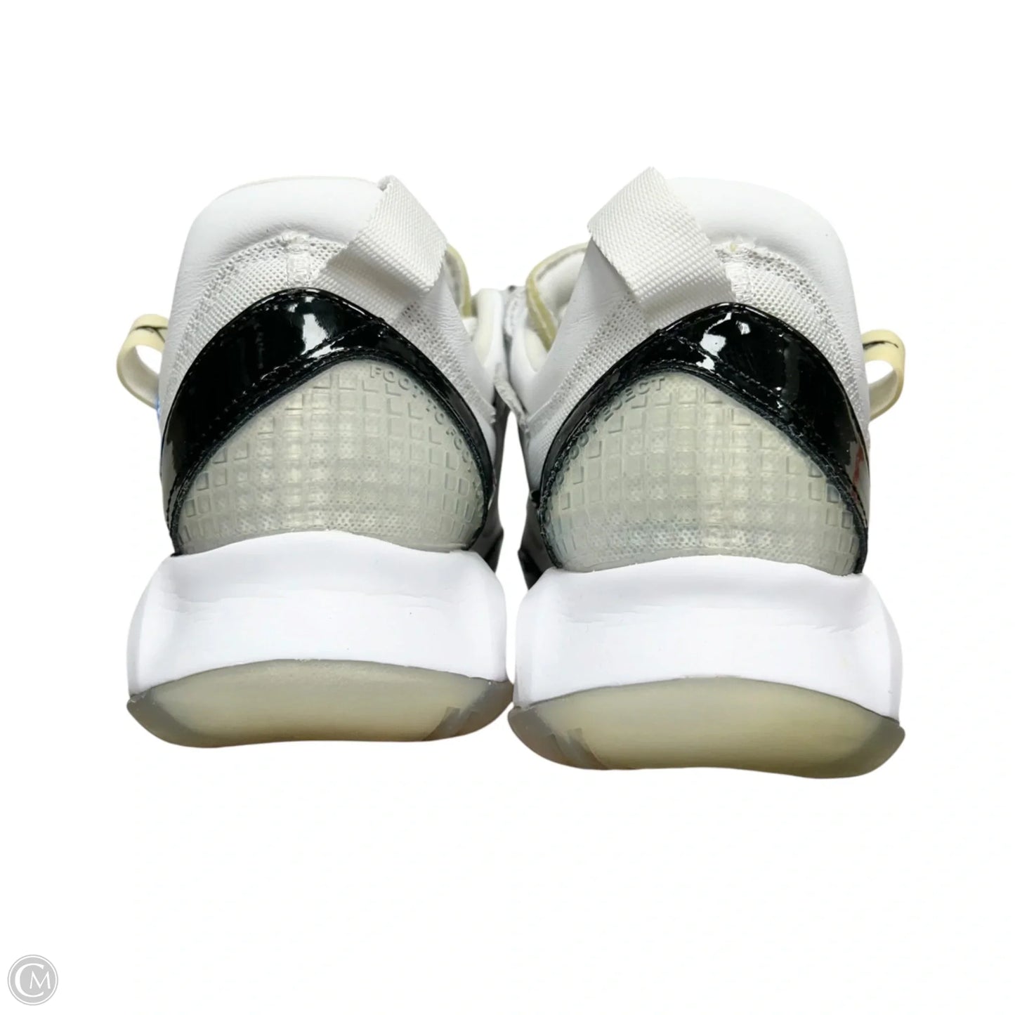 Shoes Luxury Designer By Jordan In White, Size: 10
