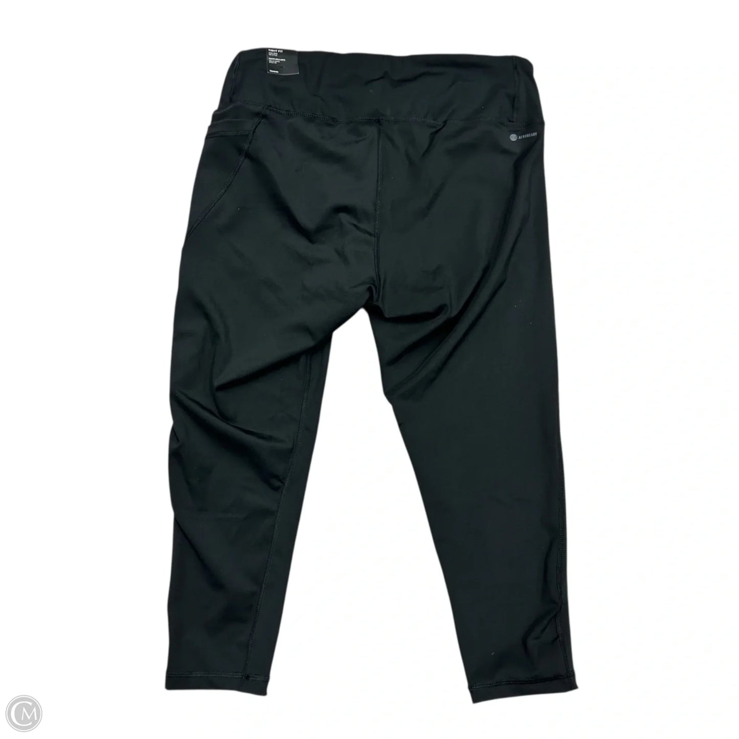 Athletic Leggings Capris By Adidas In Black, Size: 2x