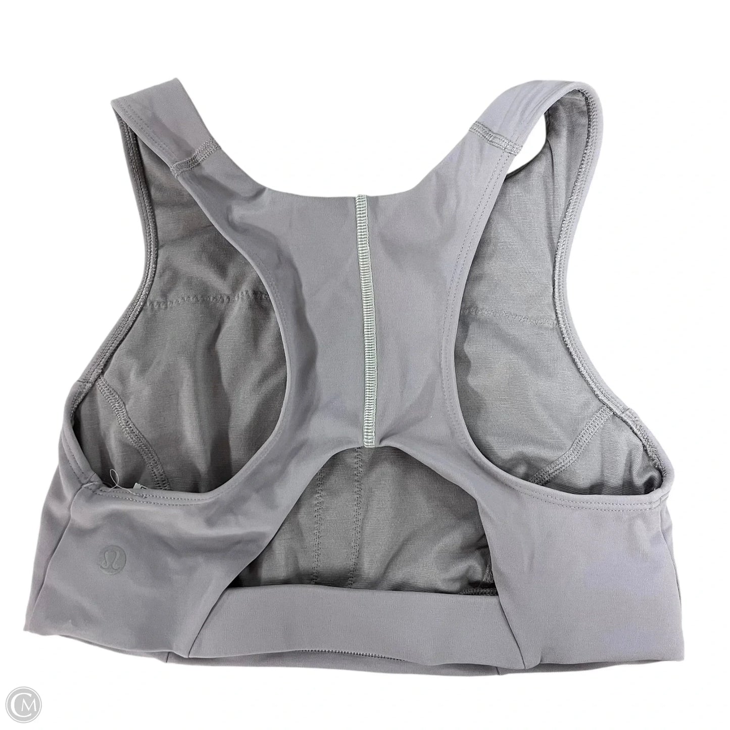 Athletic Bra By Lululemon In Grey, Size: S