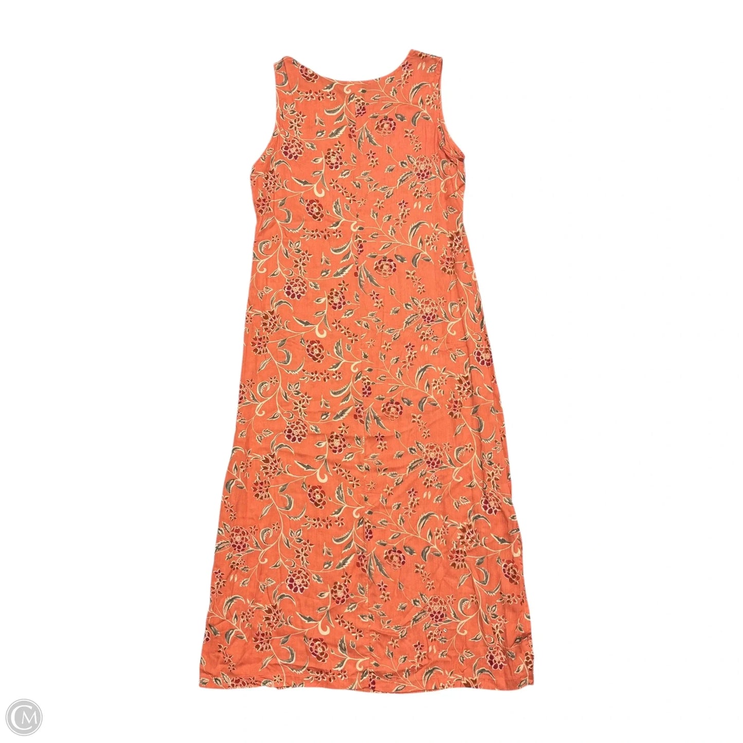 Dress Casual Maxi By Susan Gail In Peach, Size: L