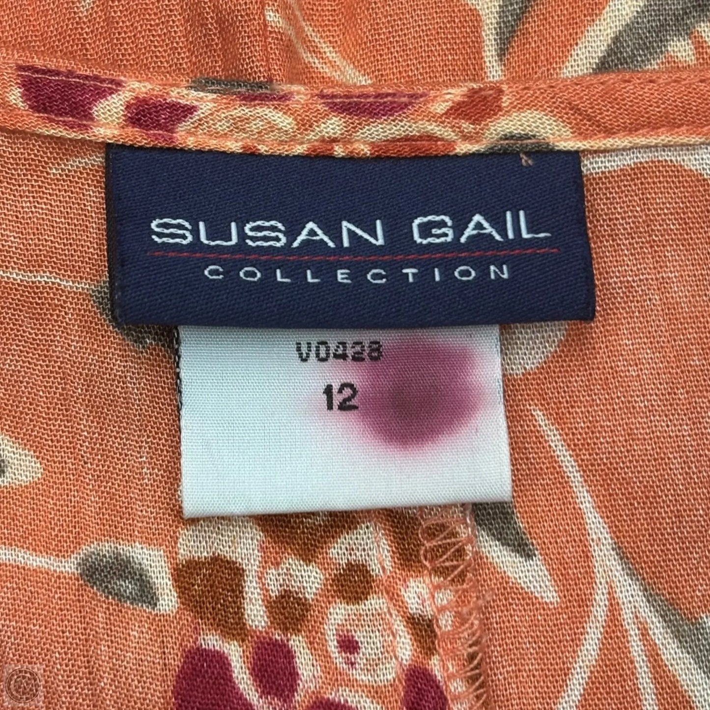 Dress Casual Maxi By Susan Gail In Peach, Size: L