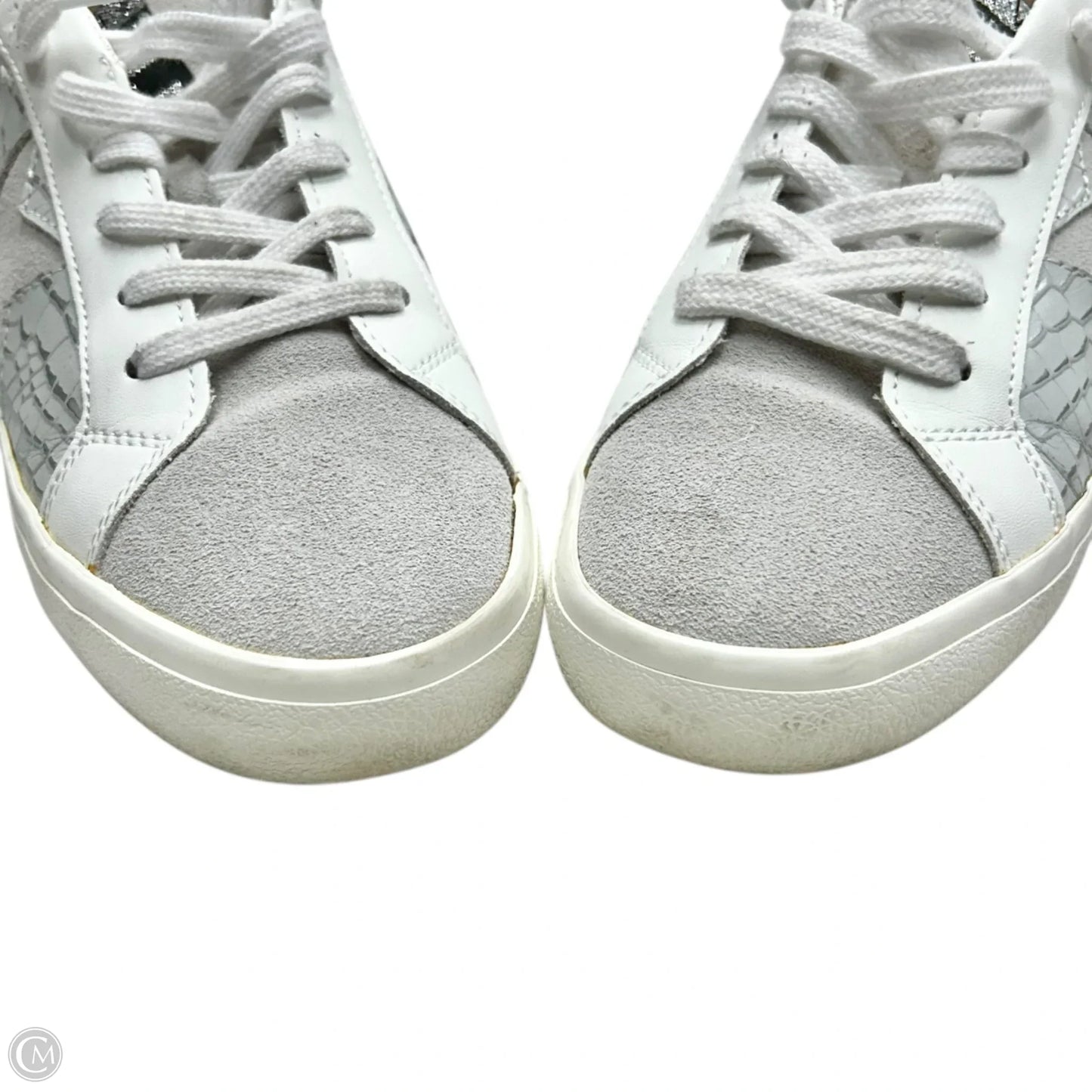 Shoes Sneakers By Vintage Havana In Grey & White, Size: 8.5