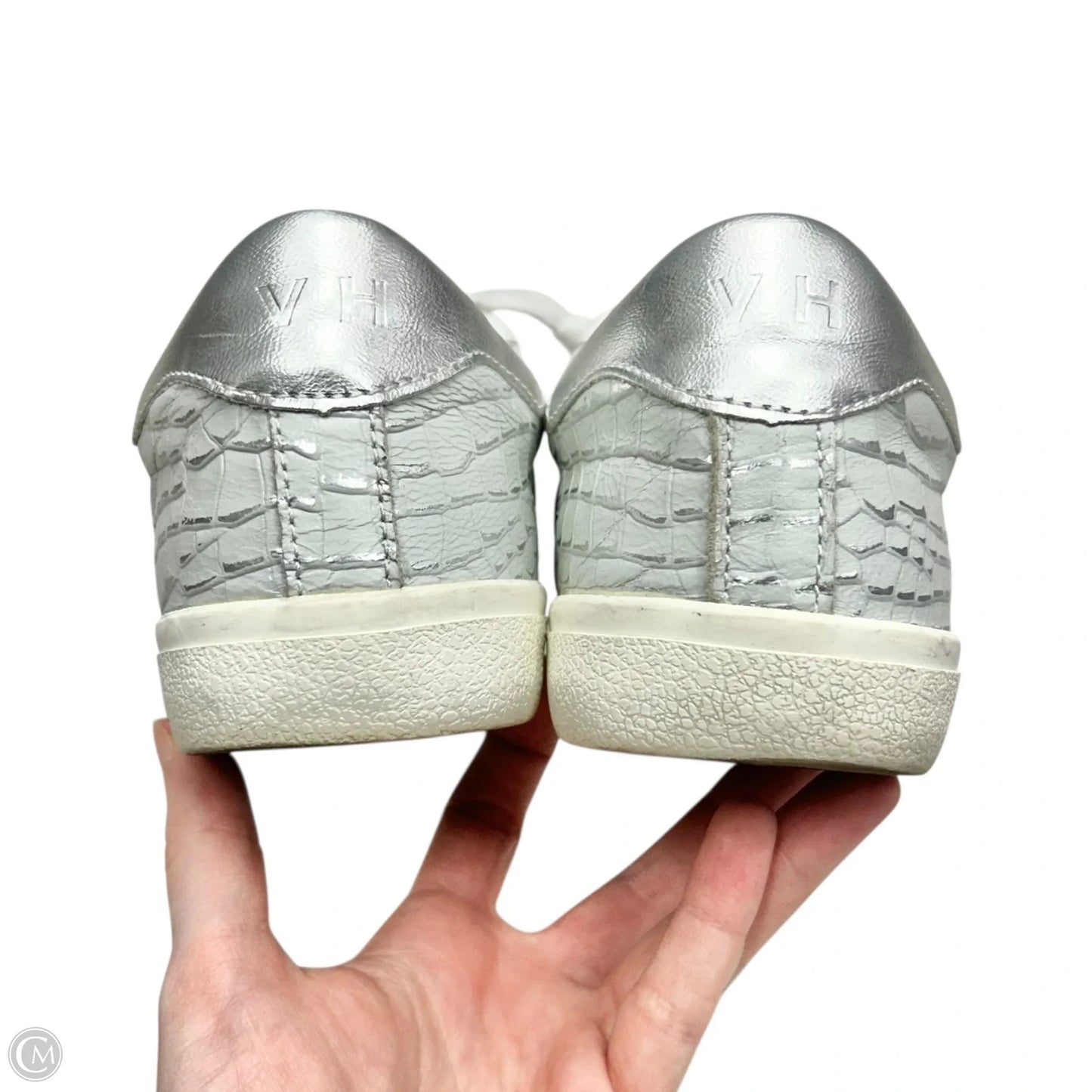 Shoes Sneakers By Vintage Havana In Grey & White, Size: 8.5