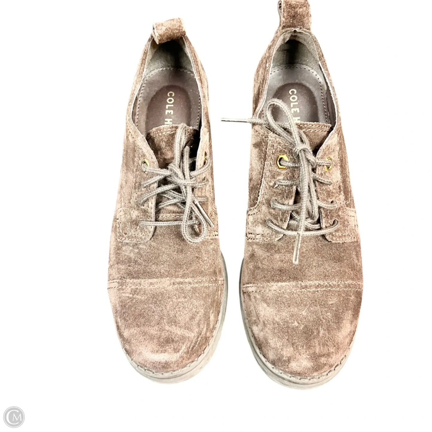 Shoes Heels Platform By Cole-haan In Brown, Size: 5.5