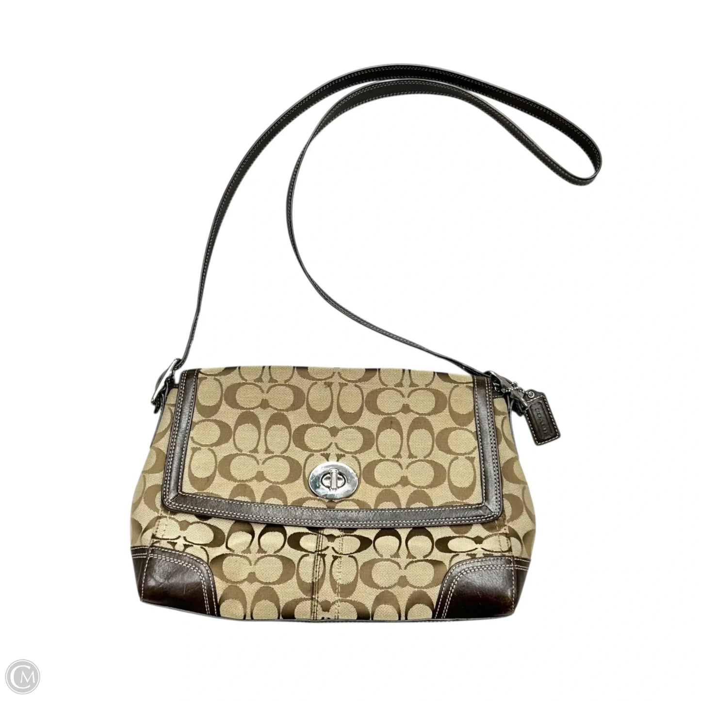 Crossbody Designer By Coach, Size: Medium