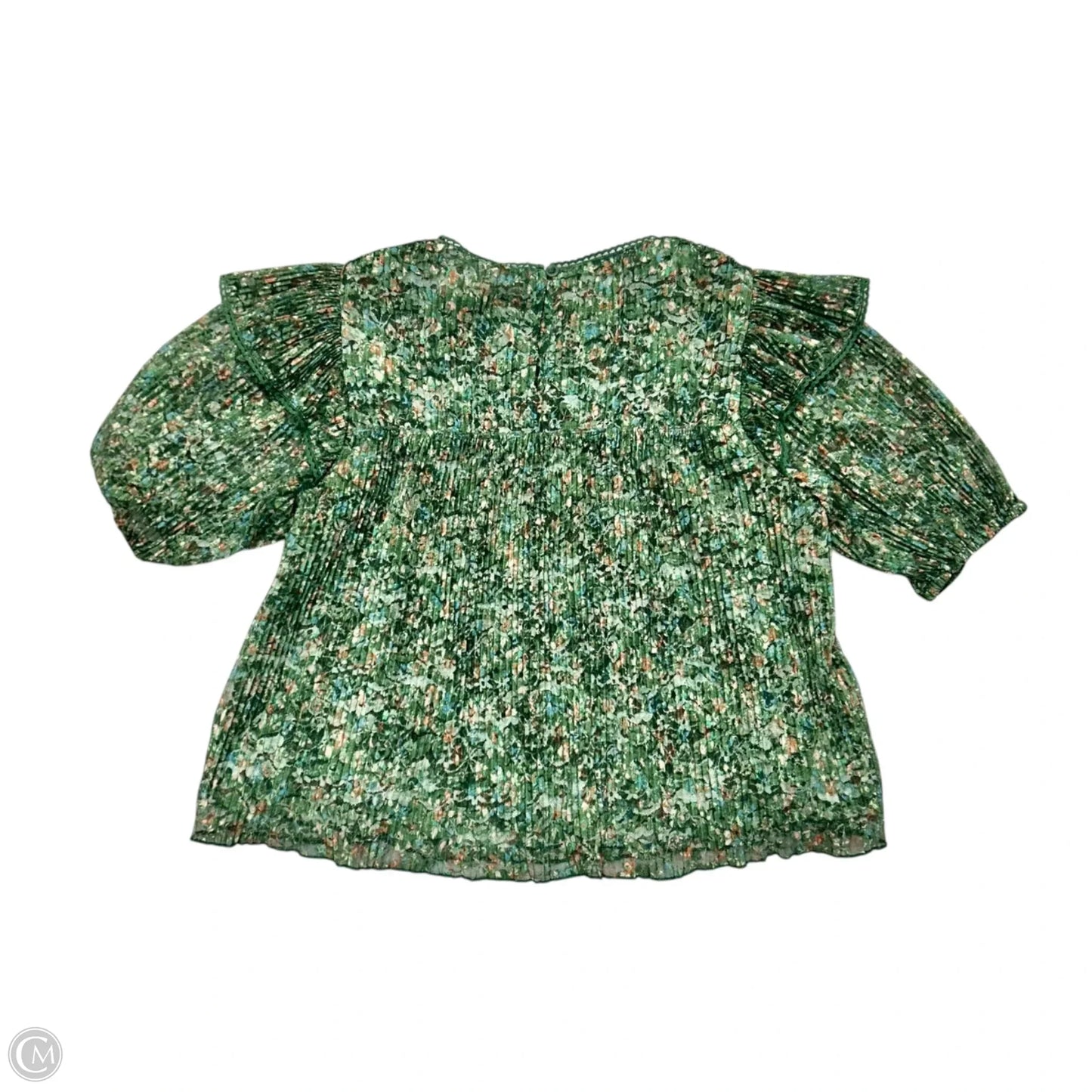 Top Short Sleeve By Porridge In Green, Size: Xs