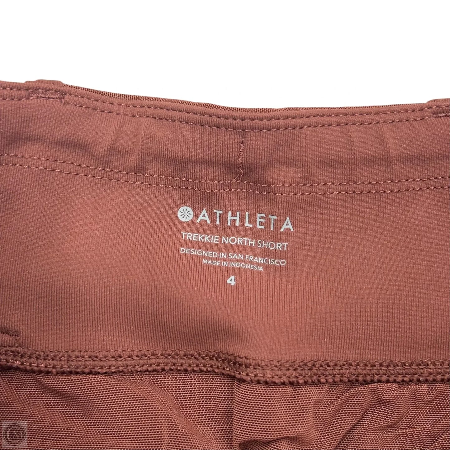 Athletic Shorts By Athleta In Maroon, Size: S