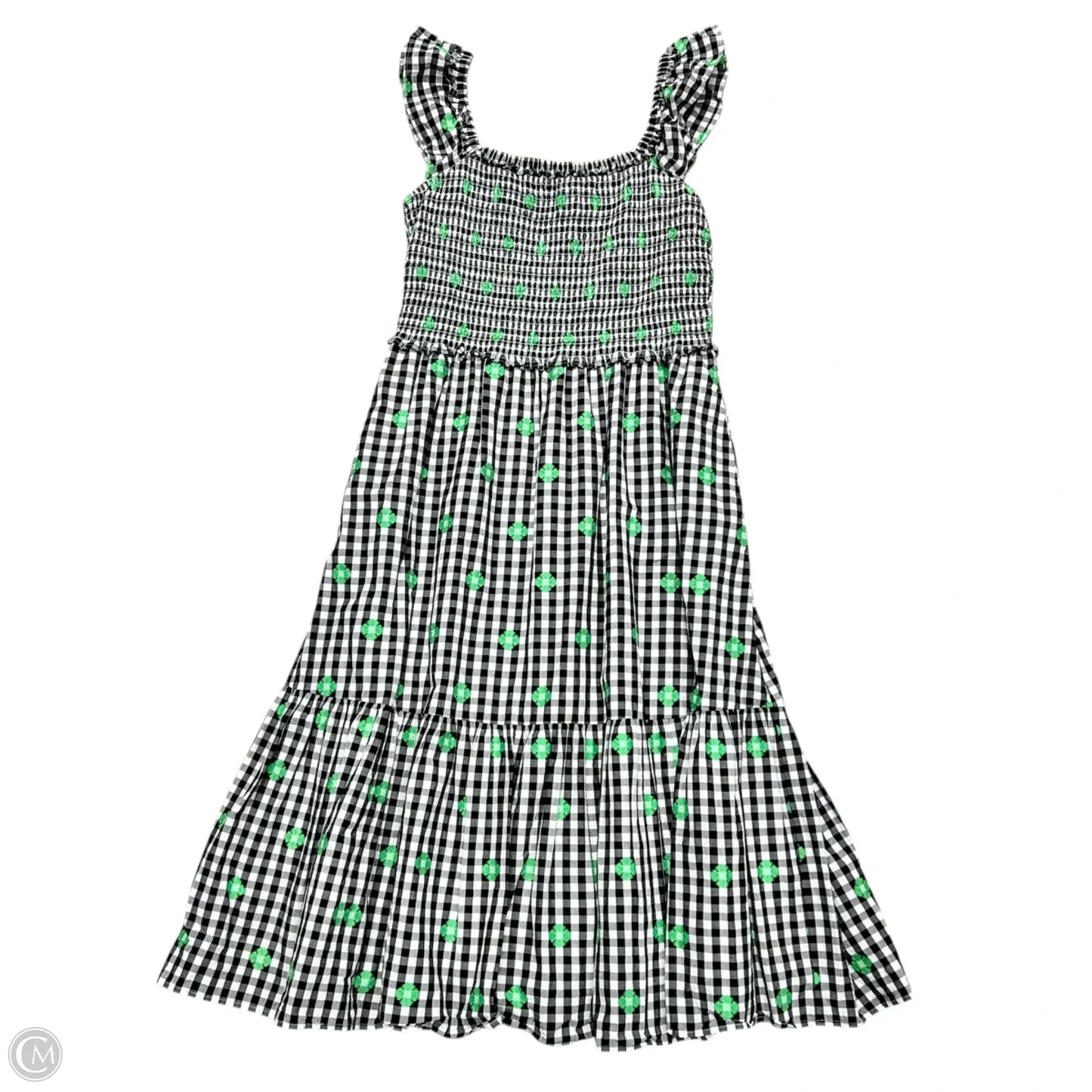 Dress Designer By Kate Spade In Black & White, Size: M