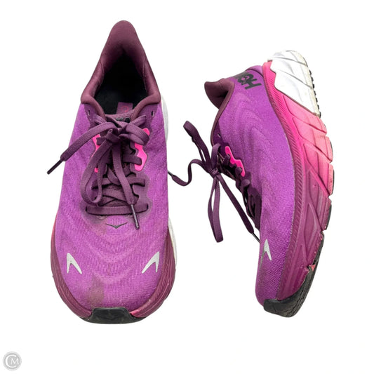 Shoes Athletic By Hoka In Purple, Size: 8