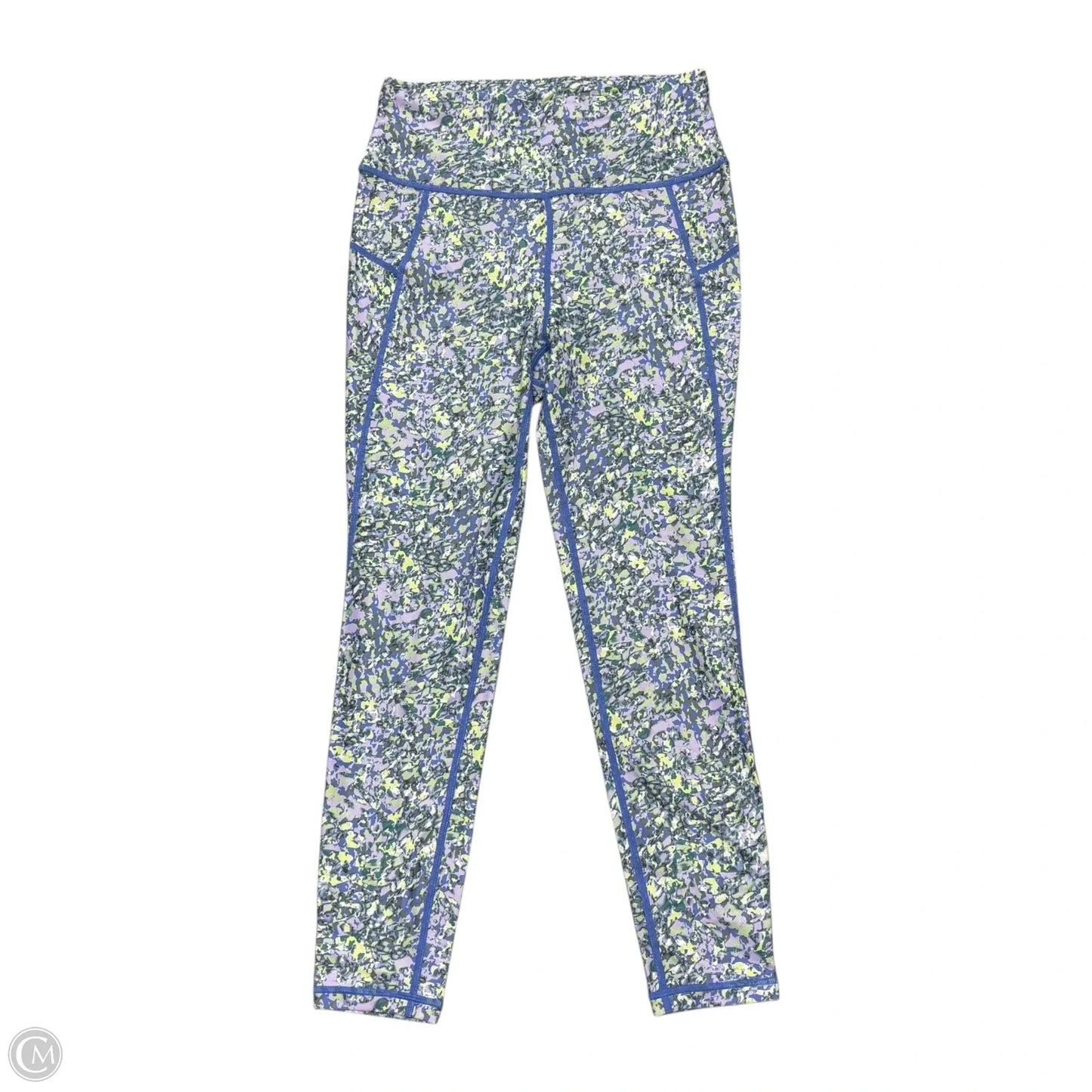 Athletic Leggings By Sweaty Betty In Blue & Grey, Size: S