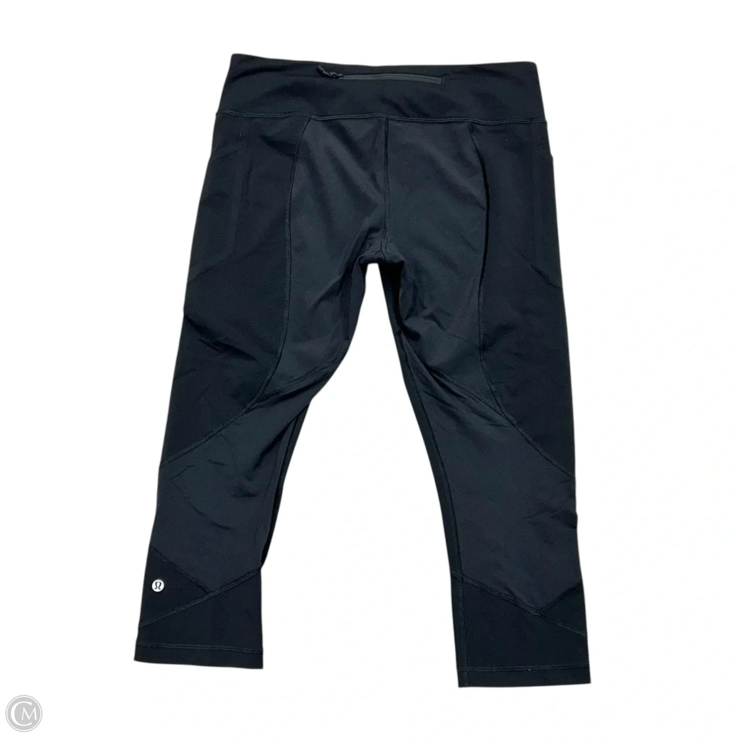 Athletic Leggings Capris By Lululemon In Black, Size: L