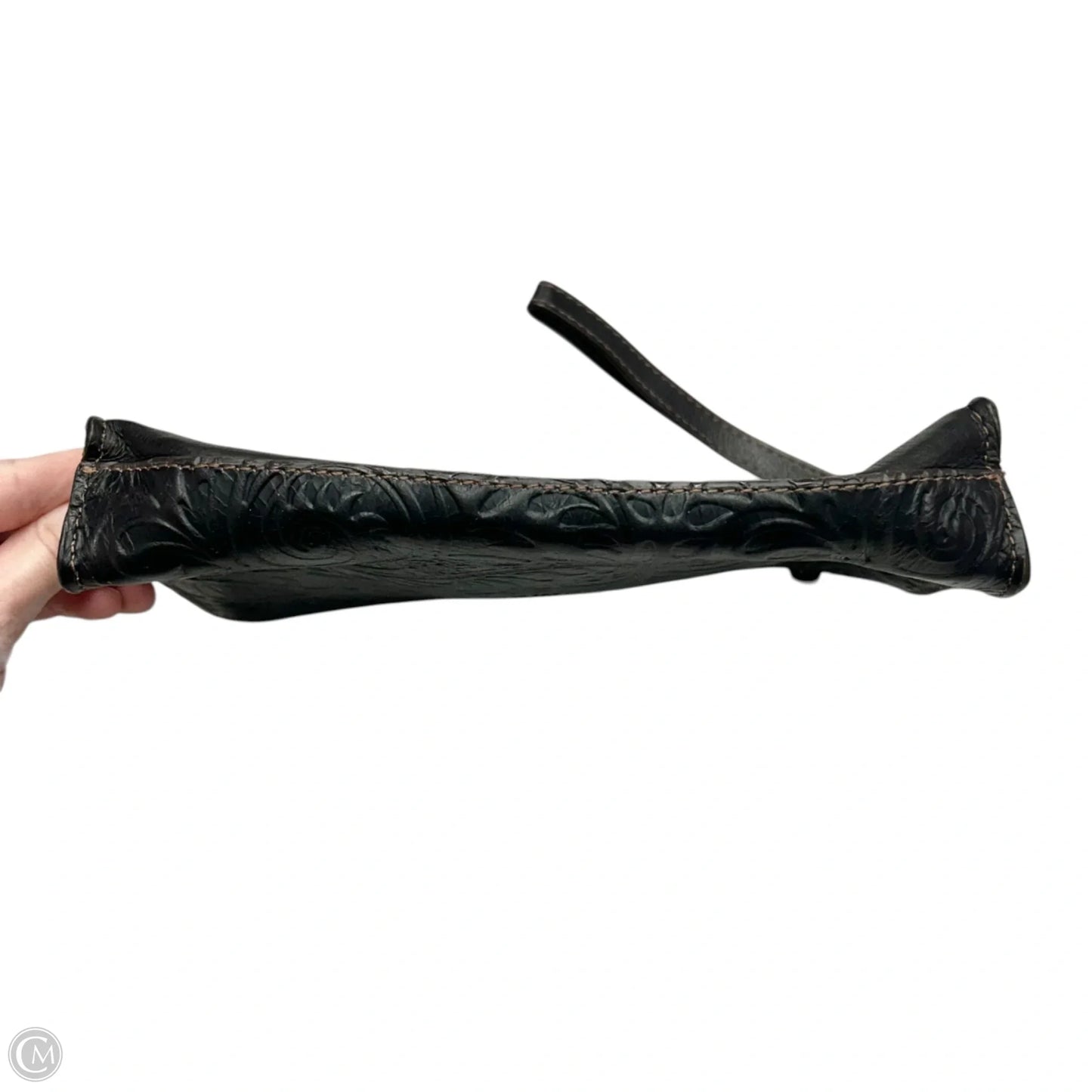 Wristlet Leather By Land, Size: Medium