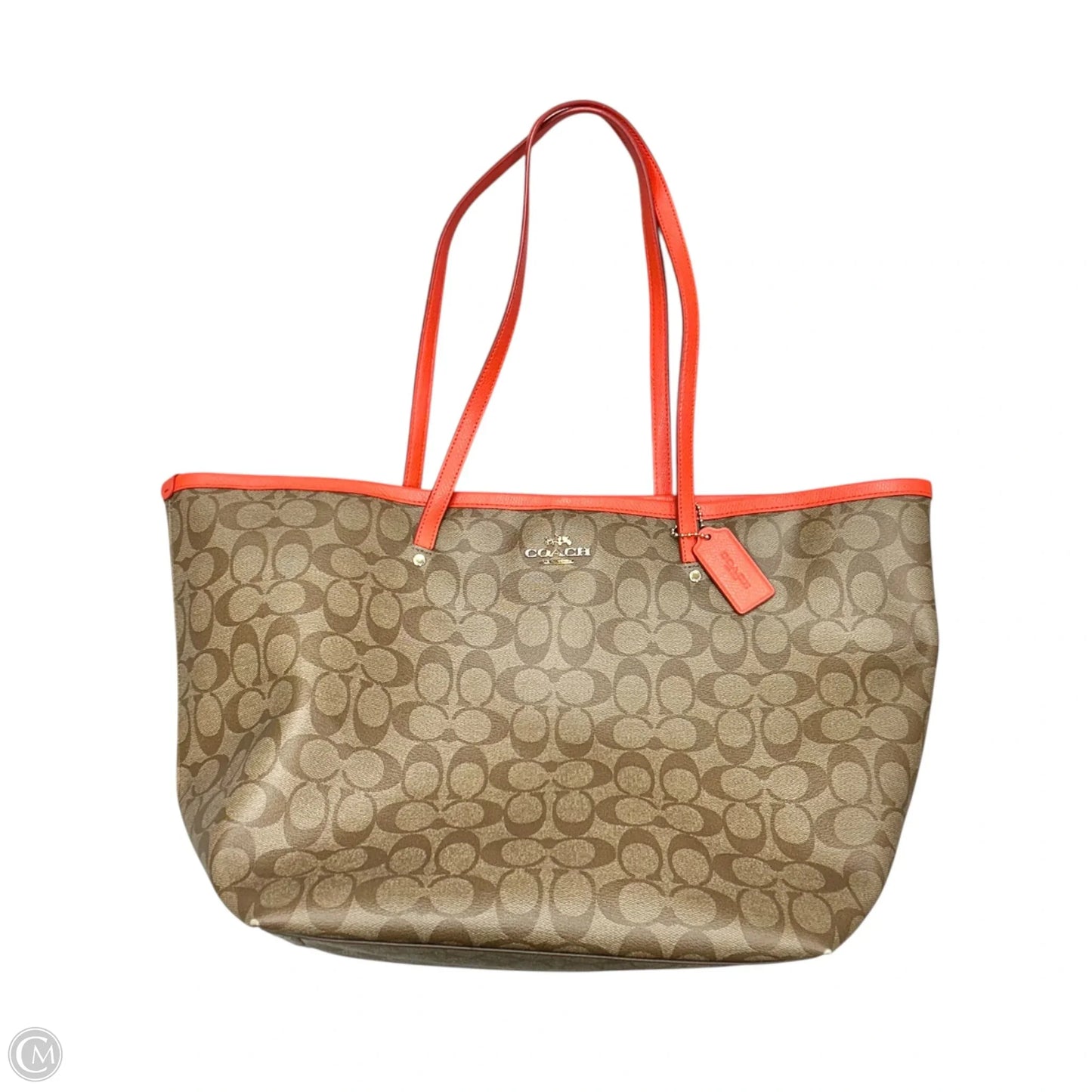 Handbag Designer By Coach, Size: Large