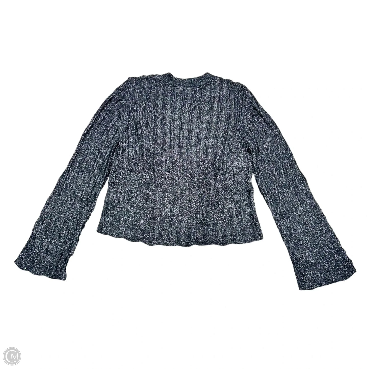 Top Long Sleeve By Pilcro In Silver, Size: S