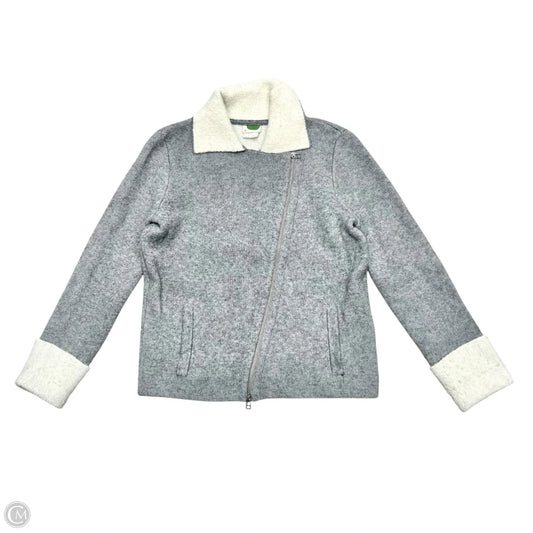 Jacket Fleece By Anthropologie In Grey, Size: S